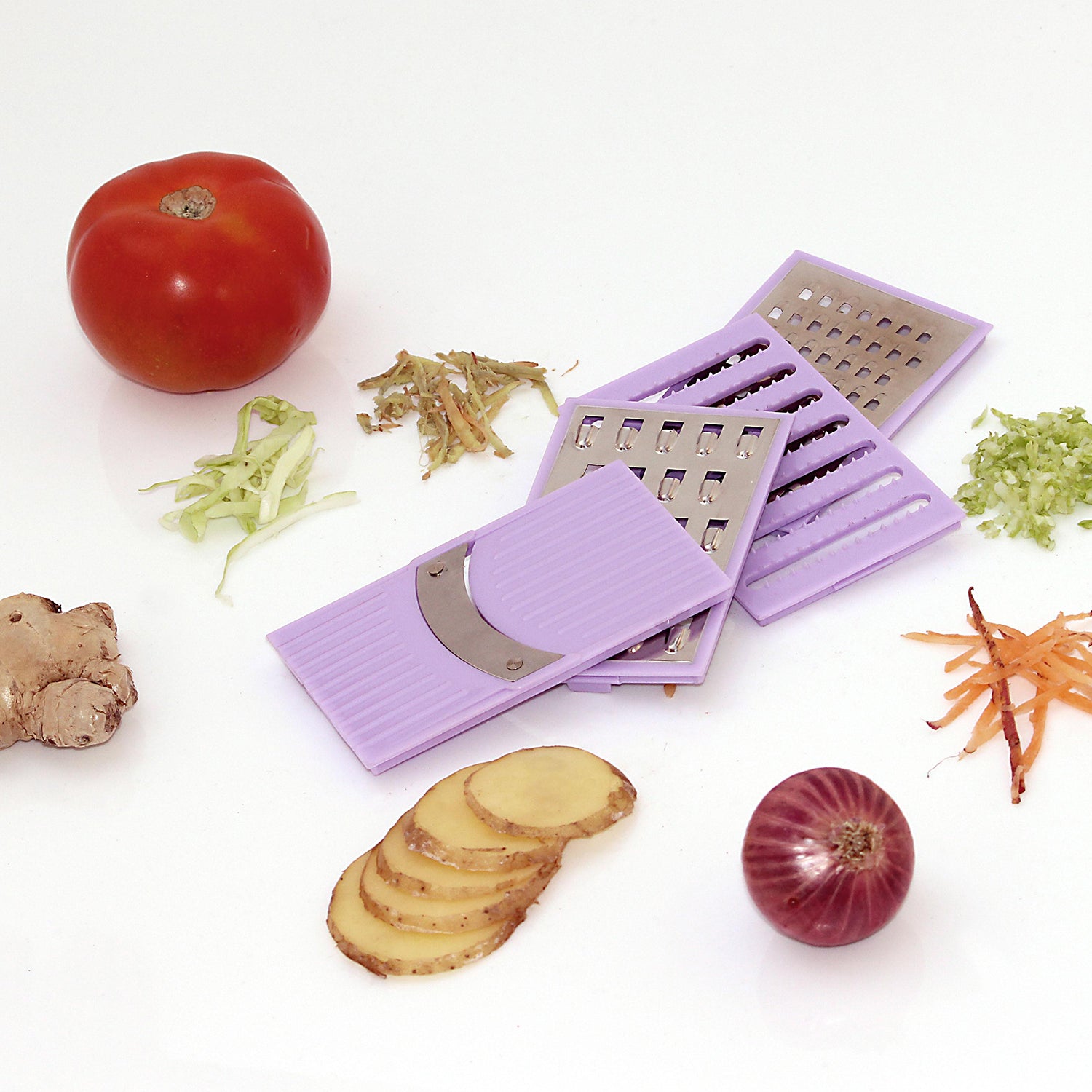2650 4 In 1 Plastic Vegetable And Fruit Grater And Slicer For Kitchen 2650 4 In 1 Plastic Vegetable And Fruit Grater And Slicer For Kitchen
